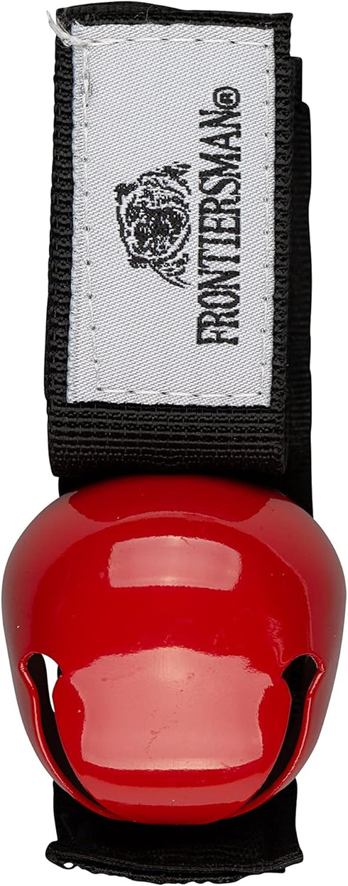 SABRE Frontiersman Bear Bell, Magnetic Silencer, Durable Hook and Loop Strap Attachment for Hiking Safety