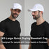 Oversize XXL Men's Quick Dry Baseball Cap, Cooling Breathable Mesh Sports Snapback Hat for Big Head