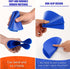 SIFENYU 4.72inch 6inch 9 inch 60 Poly Spots for Gym Floor Poly Spot Markers, Pcs Rubber Floor Dots Non Slip Flat Cones