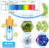 Aquarium Clean Light,3W Mini Submersible Light with Timer,Double Tube Aquarium Water Clean Green Clear Waterproof Clean Lamp for Pond,Swimming Pool by JAHEA