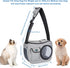 OWNPETS Pet Sling Carrier - Airline Approved Travel Bag for 10-15lb Small Dogs, Comfortable and Adjustable