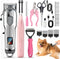 Dog Grooming Kit with Dog Clippers Rechargeable Wireless Grooming Clippers, Pet Trimmer