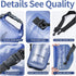Waterproof Dry Bag with Roll Top, Transparent Storage Bag - 2L/5L/10L/20L for Traveling, Swimming, Kayaking