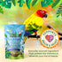 Parrot Food - Parakeet Food - Cockatiel Food - Natural & Organic Grains, Legumes, Non-GMO Fruits, Vegetables, Healthy
