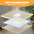 22 22 Inches Dog Pee Pad Holder for Small and Medium Dogs, Two-Layer Mesh Dog Potty Tray, Indoor Puppy Pad Holder