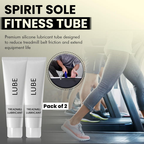 FixFit Solutions 100% N020001 Set 2 Spirit Sole Treadmill Lubricant Tube of Tread Belt Deck Lube Silicone Lubricant Oil