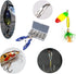 GREATFISHING 200PCS High Strength Heavy Stainless Steel Split Ring Lure Connector with Fishing Pliers, 30lb to 120lb