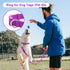 azuza 3 Pack Dog Collars, Comfortable Adjustable Nylon Collars for Small Dogs, XS (8-12inch), Pink, Hot Pink, Purple
