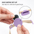 CollarDirect Cat Collar with Airtag Holder, ID Tag, and Bell - Breakaway Nylon Collar for Kittens and Cats (Violet, XS)