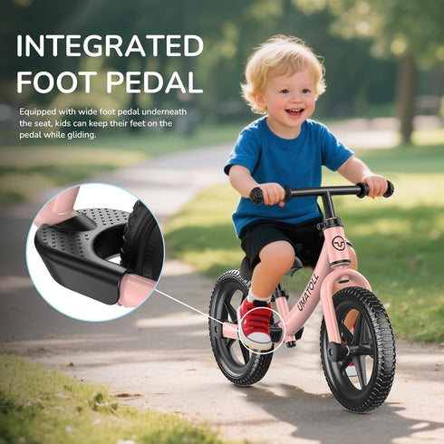 2 18 5 2-3 Umatoll Toddler Balance Bike Year Old, Kids Bike Toy for Months to Years Old, Tool-Free Adjustment, Birthday