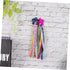Garneck 1 Pair Colorful Bicycle Handlebar Ribbon Tassel Streamers for Kids Scooter Bike Accessory