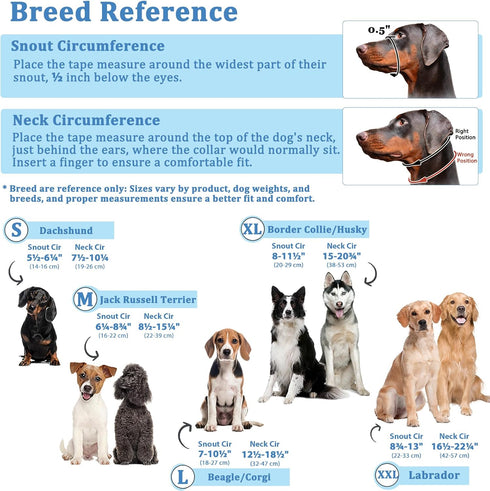 BARKLESS Soft No-Pull Head Collar for Dogs, Adjustable Halter Harness for Easy Training & Walking