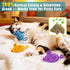 3 Retro Shaw Catnip Toys Crochet Mice Cat Toys, Pcs Durable Yarn Cat Mouse Toys for Indoor Cats, Stuffed with Natural