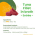 almo nature HQS Natural Tuna Fillet Entree in Broth, Gluten Free, Adult Dog Canned Wet Food, 12 x 280g/9.87 oz