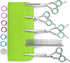 LovinPet Dog Grooming Scissors Set, Safety Round Tips Professional 6 in 1 Stainless Steel Grooming Shears