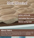 Dogs Cooling Mat, Pet Self Cooling Pad for Summer, Washable Ice Silk Sleep Mat for Large Dogs and Cats (Coffee, Large)