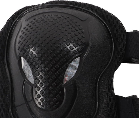 Kids Adult Sports Protective Gear Set, Knee Elbow Pad Wrist Guards for Roller Skating 6 Years Old+