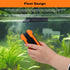 hygger Aquarium Magnetic Brush, Fish Tank Glass Algae Scrubber with Detachable Stainless Steel and Plastic Scraper