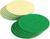 Gejoy 94 mm Hockey Paddle Pads, Self Adhesive Replacement Felt Pads for 96 mm Pushers (8)