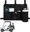 Xxerciz Golf Cart Rear Seat Organizer, Lightweight Folding Storage Bag for EZGO, Yamaha, Club Car