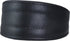Dogs My Love Real Leather Extra Wide Padded Tapered Dog Collar, 11"-13" Neck, 2" Wide, Black