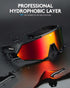 UV Protection Cycling Sunglasses for Men and Women, Impact Resistance Z87.1 for Construction