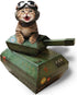 Suck UK | Tank Cat House | Cardboard Kitten Toys & Cat Bed |