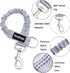 Yangbaga Dog Leash Extender, Shock Absorber Bungee Leash Attachment, Durable Nylon, Grey, 17''-23’’