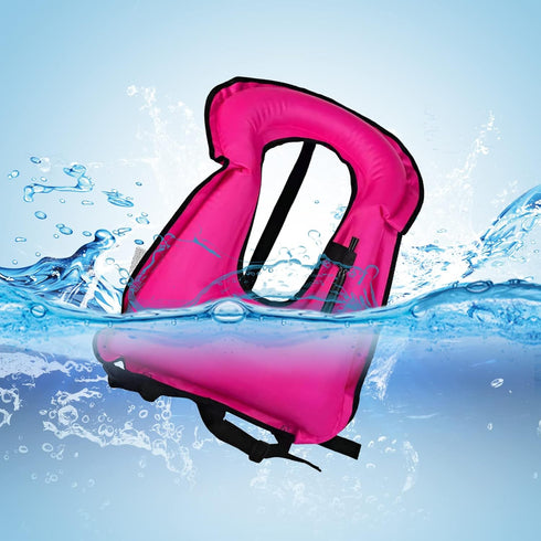Inflatable Swim Vest for Adults, Portable Buoyancy Vests for Diving, Surfing, Swimming, Outdoor Water Sports