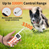 Vibrating Dog Collar No Shock with Controller 3300ft Range, Vibration Collar for Small Medium Large Dogs