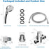 Hibbent Dog Shower Sprayer Attachment Set - 119 Inch Hose, Handheld Shower Head, Bathroom Sprayer Kit