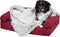 Furhaven Waterproof Throw Blanket for Dogs & Cats, Washable Shaggy Plush Calming Faux Fur Blanket, Mist Gray, Small