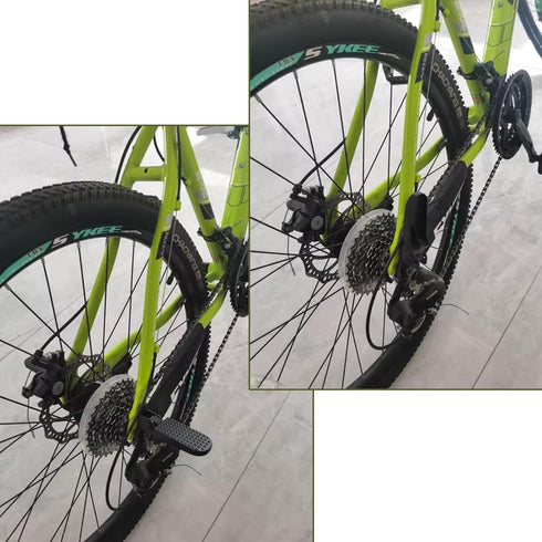 Scooter Footpegs - E-bike Footpeg in Aluminum Alloy, Length 17cm/6.7", Compatible with Scooter Mopeds E-Bike