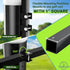 Golf Cart Sand Bottle with Holder, No-Drilling Universal Sand Bottle for Club Car, EZGO, Yamaha