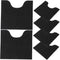 VOSAREA 6pcs U-Shaped Toilet Training Pad Washable Bathroom Contour Rug for Potty