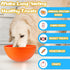 2 Pcs Silicone Dog Lick Bowl, Interactive Dog Slow Feeder Bowls for Oral Health, Anxiety Relief (Blue, Orange, Bone)