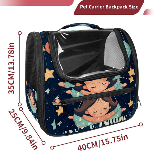 (3) Backpack Backpack Hello Baby Cat Carrier Pet Carrier for Small Dogs and Medium cat Puppy Kitten Bunny