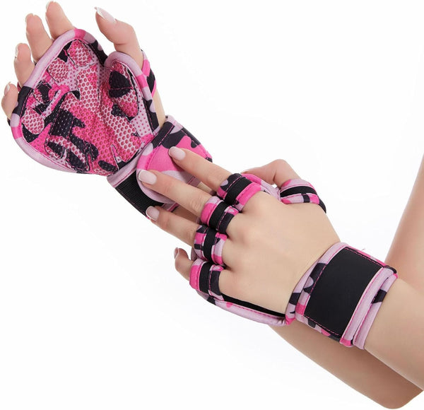 SUJAYU Weight Lifting Gloves, Wrist Wraps Wrist Straps for Weightlifting, Lifting Wrist Wraps