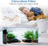 AQQA Aquarium Filter, Submersible Power Fish Tank Filter with Rainwater Aerator, Adjustable Water Flow Design, Ultra