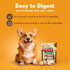 6 Inch 8 Count, 1 Pack, Pork Chomps Baked Pork Skin Dog Chews, Knots, Bacon Flavor - Long-Lasting Treats for Dogs