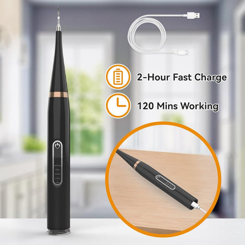Opdent Dogs,5 3 Dog Plaque and Tartar Remover - Dog Tooth Brushing Kit Electric Toothbrush for Adjustable Mode