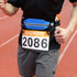 6 RJ-Sport Triathlon Belt with Pouch - Race Number Bib Holder with Gel Loops, Ideal for Running, Cycling & Marathon