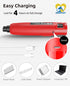 (45db) 6-Speed 2 3 Trimmer Casfuy Dog Nail Grinder Quiet - Pet Nail Grinder with LED Lights for Large Medium Small