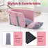 Jaoul Dog Car Seat for Small Dogs - Fully Detachable with Adjustable Straps Center Console Dog Car Seat - Comfortable