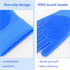 Pet Grooming Gloves, Yintoper Dog Washing Gloves - High-Density Teeth, Heat Resistant Silicone Cat Hair Remover, Blue