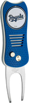 Team Golf MLB Switchblade Divot Tool with Magnetic Ball Marker - Patented Design for Less Damage to Greens