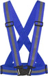 Reflective Vest - High Visibility Safety Reflector Tape Safety Gear, Blue (1.5"), Apply to Cycling Running Night Walking