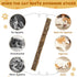 Silvervine Sticks for Cats, Natural Catnip Matatabi Chew Toys, Teeth Molar Chew Sticks, 12 PCS
