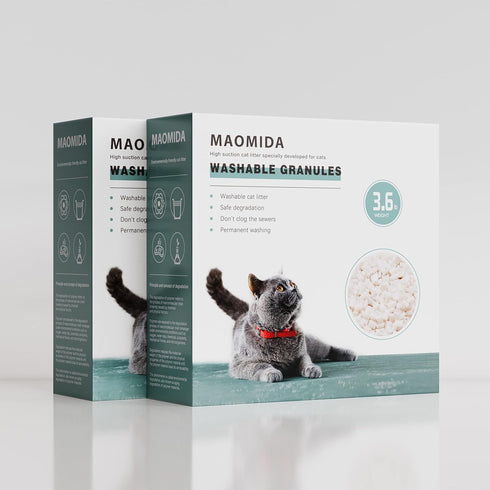 7.2 Pounds Washable Granules for Use Instead of Cat Genie