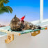 Cat Window Perch for Large Cats Inside, Sturdy Cat Window Hammock Seat